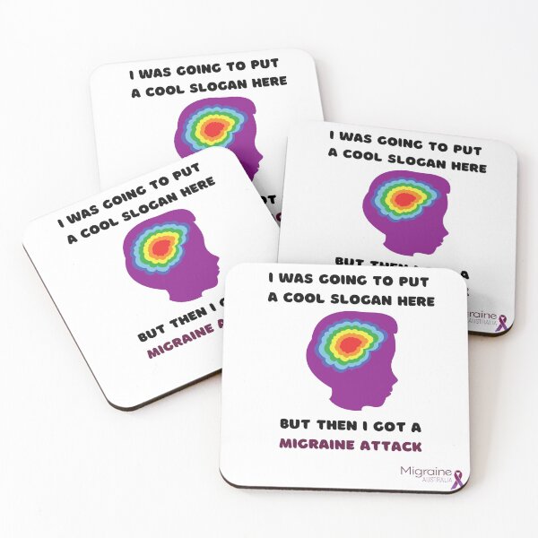 Item preview, ...but then I got a migraine attack... designed and sold by Migraine Australia.