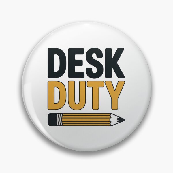 Item preview, Desk Duty Graphic for Teachers and Educators with Pencil Icon designed and sold by Taans-Creation.
