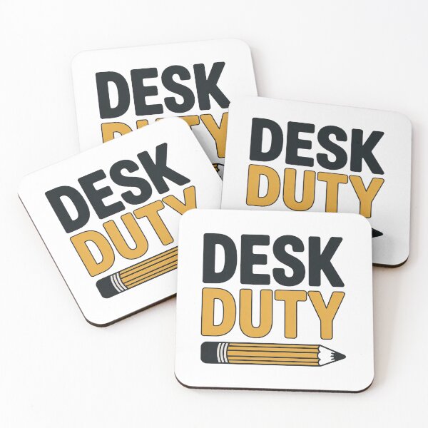 Item preview, Desk Duty Graphic for Teachers and Educators with Pencil Icon designed and sold by Taans-Creation.