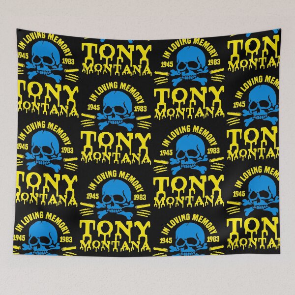 Item preview, In Loving Memory Tony Montana designed and sold by woodcutterbcn.