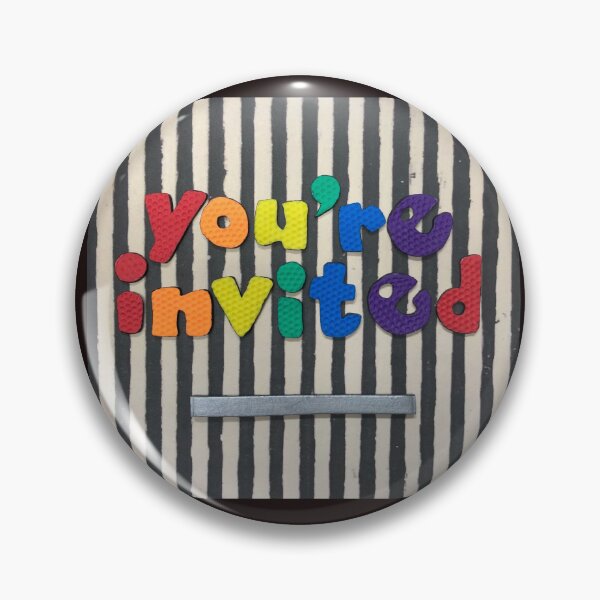 Item preview, You're Invited On Stripes designed and sold by prunellaparsnip.