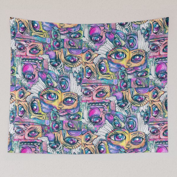 Item preview, eye pattern 007 designed and sold by crestfallenmermaid.