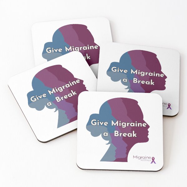 Item preview, Give Migraine a Break designed and sold by Migraine Australia.