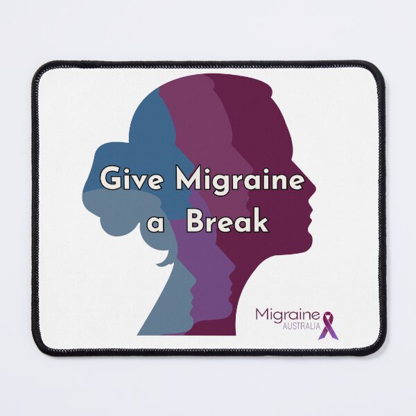 Item preview, Give Migraine a Break designed and sold by Migraine Australia.