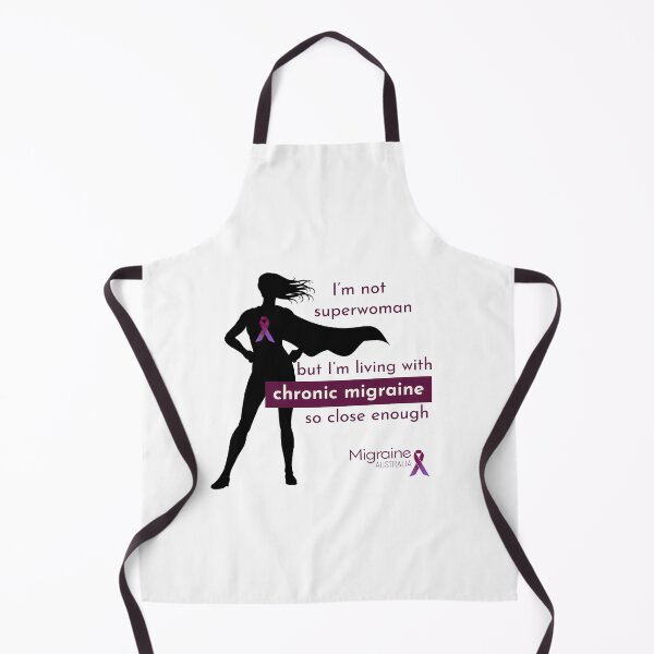 Item preview, Chronic Migraine Superwoman designed and sold by Migraine Australia.