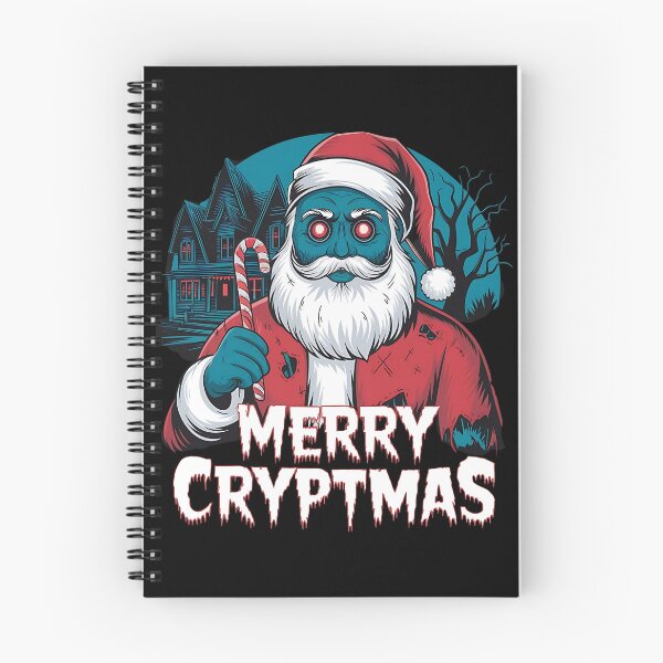 Item preview, Merry Cryptmas – Spooky Crypto Horror Christmas Design designed and sold by Evolved Ape.