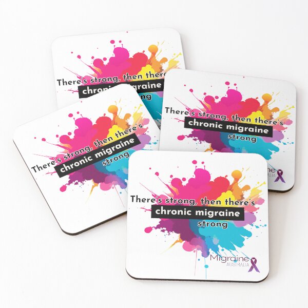 Item preview, Chronic Migraine Strong designed and sold by Migraine Australia.