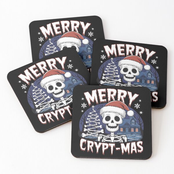 Item preview, Merry Cryptmas – Scary Holiday design for Horror Fans designed and sold by Evolved Ape.