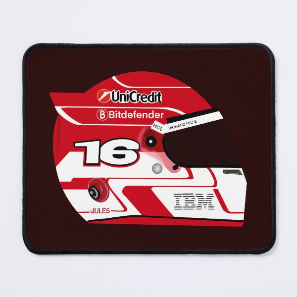 Item preview, Charles Leclerc 2025 Helmet- Jules inspired design designed and sold by Pink Polar F1.