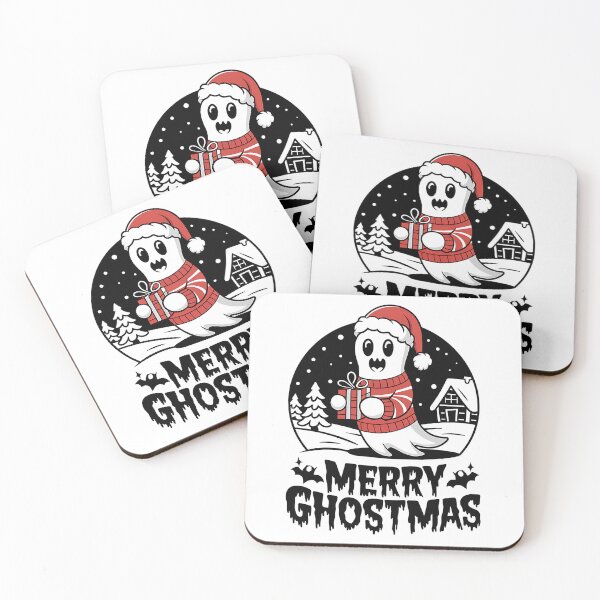 Item preview, Merry Ghostmas – Spooky Christmas Design for Horror Enthusiasts designed and sold by Evolved Ape.