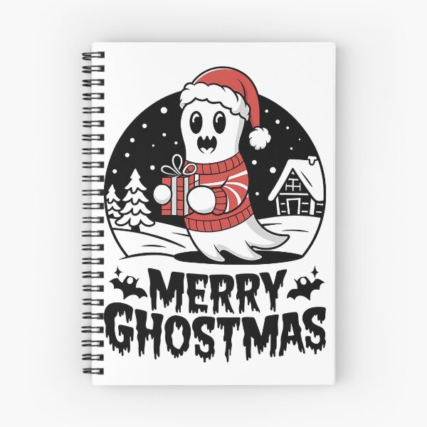 Item preview, Merry Ghostmas – Spooky Christmas Design for Horror Enthusiasts designed and sold by Evolved Ape.