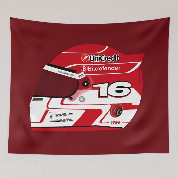 Item preview, Charles Leclerc 2025 Helmet- Papa inspired design  designed and sold by Pink Polar F1.