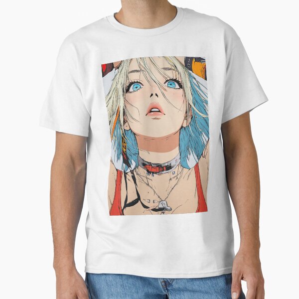 Item preview, Neon Rebel Girl with Piercings and Tattoos designed and sold by Piotrek0001.