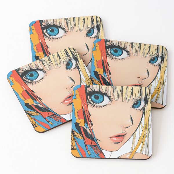 Item preview, Anime Inspired Girl with Intense Color Palette designed and sold by Piotrek0001.