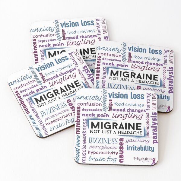 Item preview, Migraine is NOT Just a Headache designed and sold by Migraine Australia.