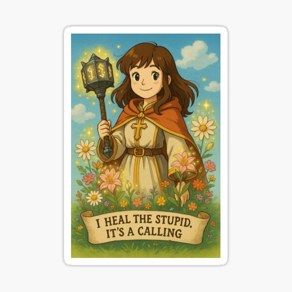 Item preview, Kawaii Cleric designed and sold by OsoKawaii.