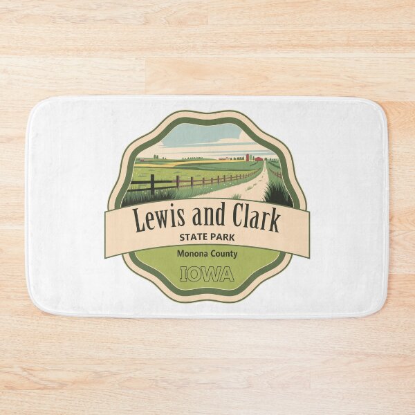 Item preview, Lewis and Clark State Park, Monona County, Iowa designed and sold by Wanderful-roads.
