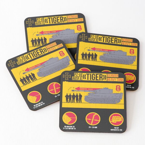 Item preview, Bright infographics of the Tiger tank designed and sold by FAawRay.