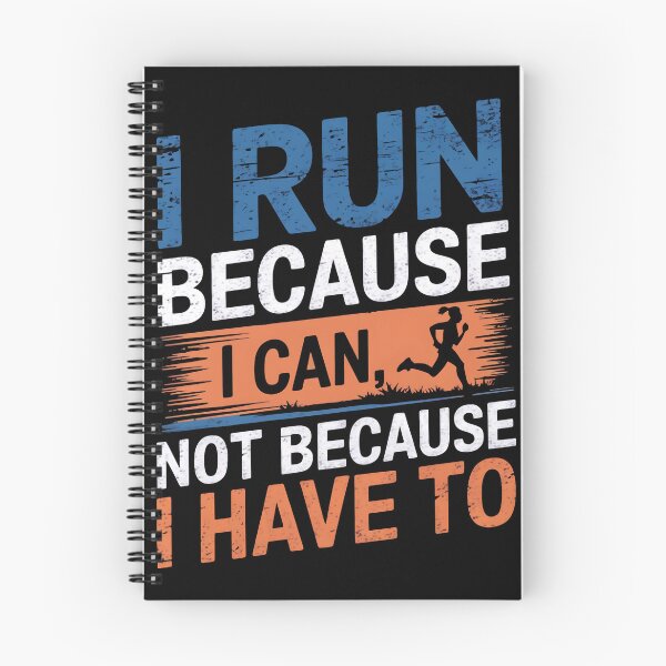 Item preview, I Run Because I Can – Motivational Running Design designed and sold by Evolved Ape.