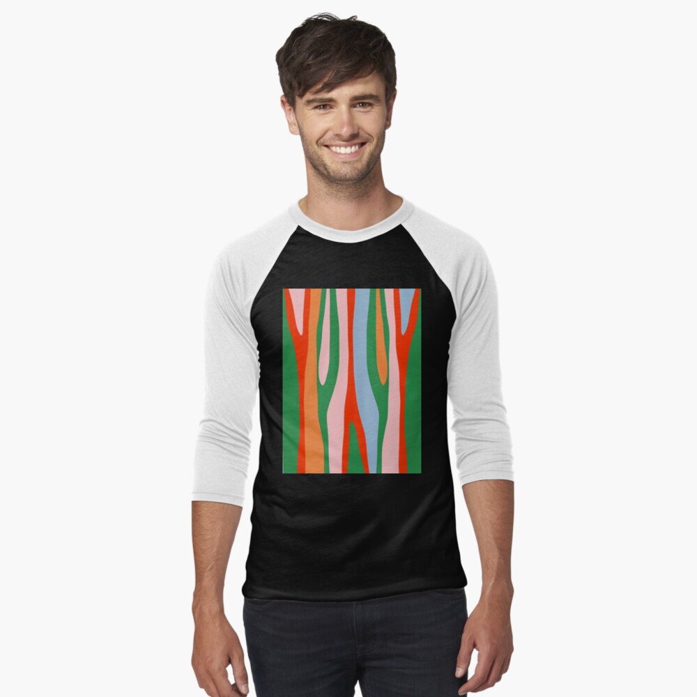 Item preview, Baseball ¾ Sleeve T-Shirt designed and sold by kierkegaard.