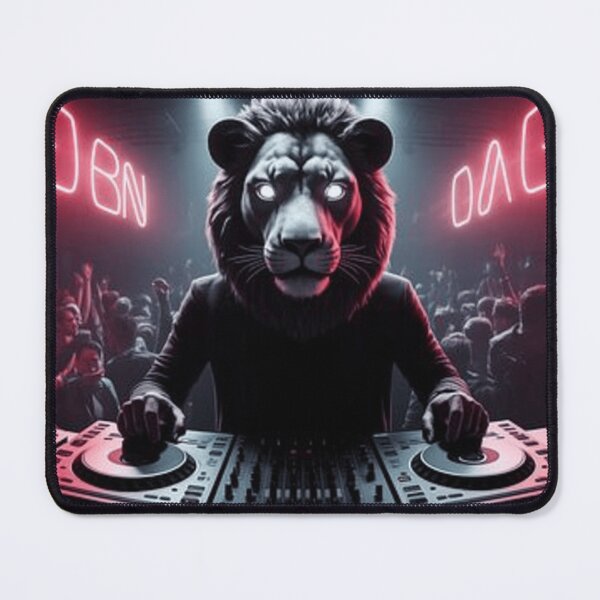 Item preview, Rave Lion DJ designed and sold by 1001Tees.net.