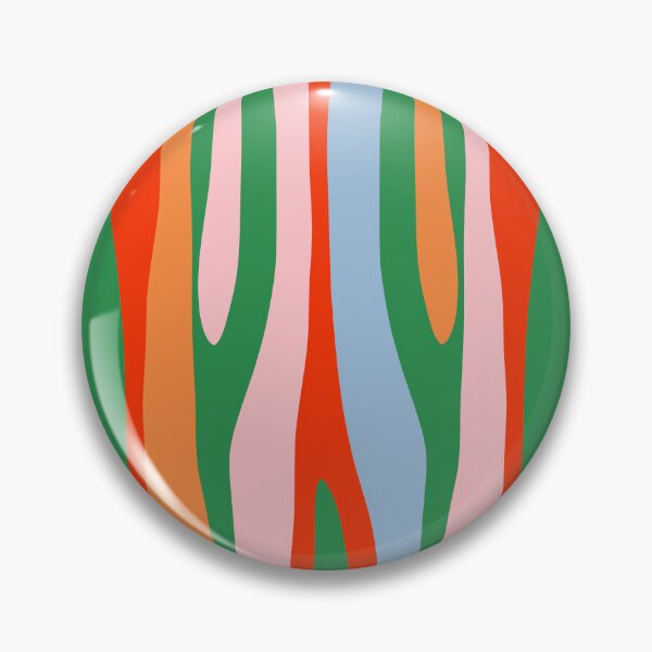Item preview, Bold and Colorful Abstract Wild Stripes Modern Multicolor Pattern designed and sold by kierkegaard.