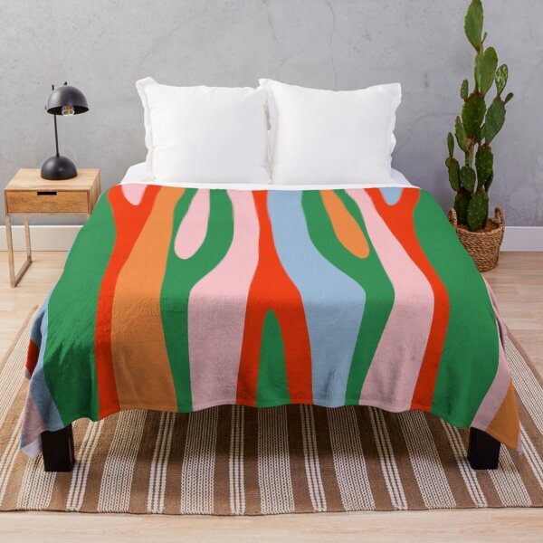 Item preview, Bold and Colorful Abstract Wild Stripes Modern Multicolor Pattern designed and sold by kierkegaard.