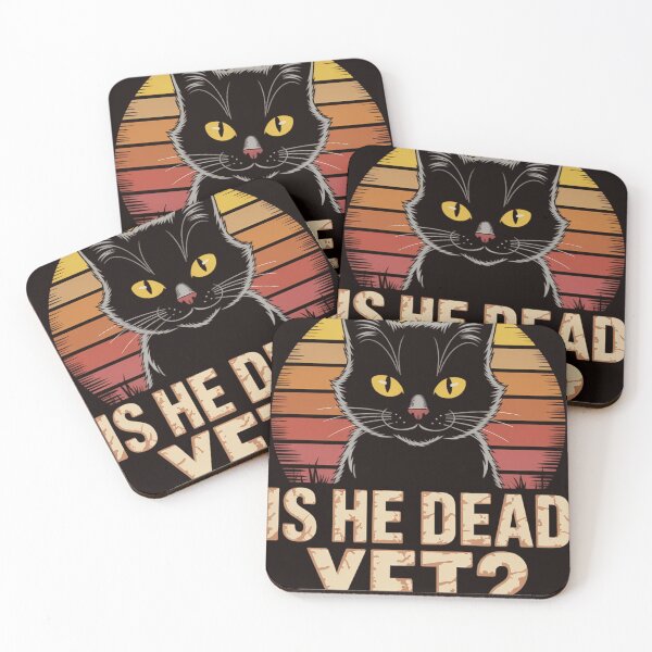 Item preview, Is He Vintage Dead Yet Funny Saying Dark Humor designed and sold by MAKOPOKOShop.