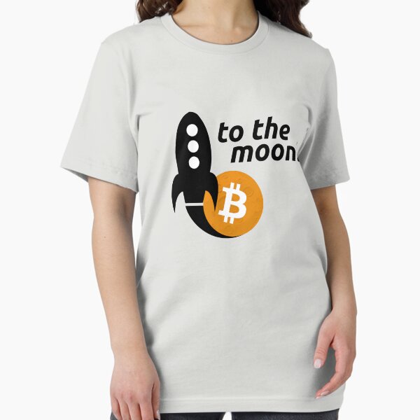 Artikel-Vorschau von Bitcoin zum Mond!, designt und verkauft von dsa157.