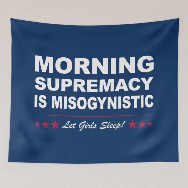 Item preview, Morning Supremacy is Misogynistic Political Yard Sign designed and sold by Bliss Designs.