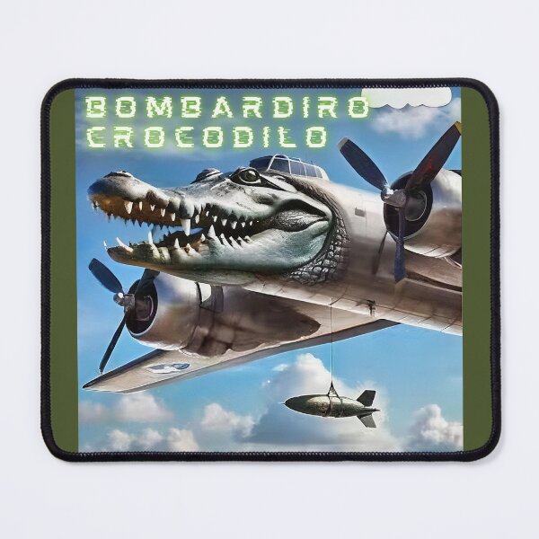 Item preview, Bombardiro Crocodilo - Italian Brainrot designed and sold by Sototos® ⭐⭐⭐⭐⭐.