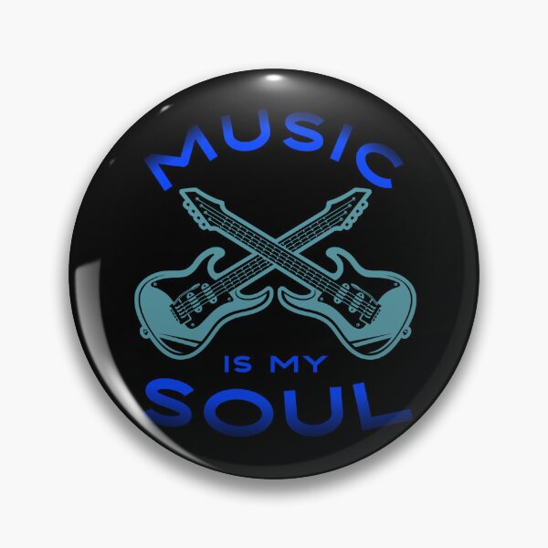 Item preview, Music Is My Soul designed and sold by 1001Tees.net.