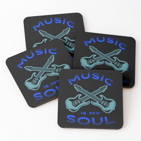 Item preview, Music Is My Soul designed and sold by 1001Tees.net.
