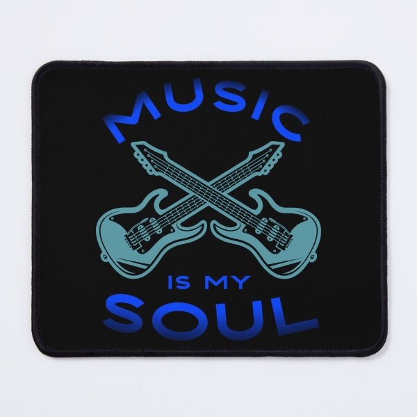 Item preview, Music Is My Soul designed and sold by 1001Tees.net.