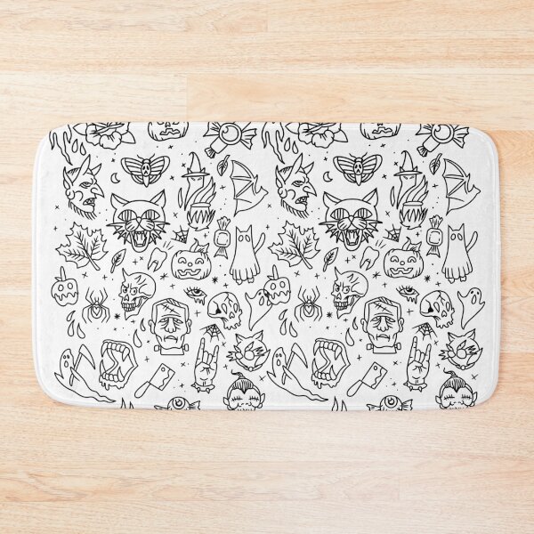 Item preview, Spooky Tattoo Flash  designed and sold by Buntrockstore.