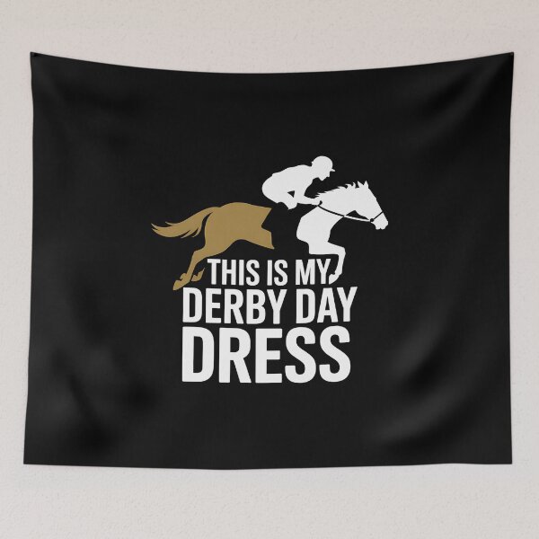 Item preview, This is My Derby Day Dress - A perfect gift for horse racing fans, Kentucky Derby lovers, and anyone who enjoys celebrating Derby Day in style! designed and sold by ZyziowskyArt.