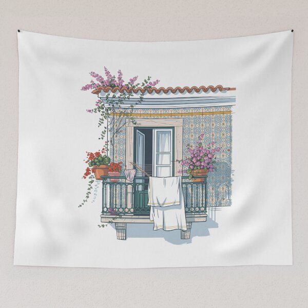 Item preview, Lisbon Balcony Life designed and sold by SignumShop.