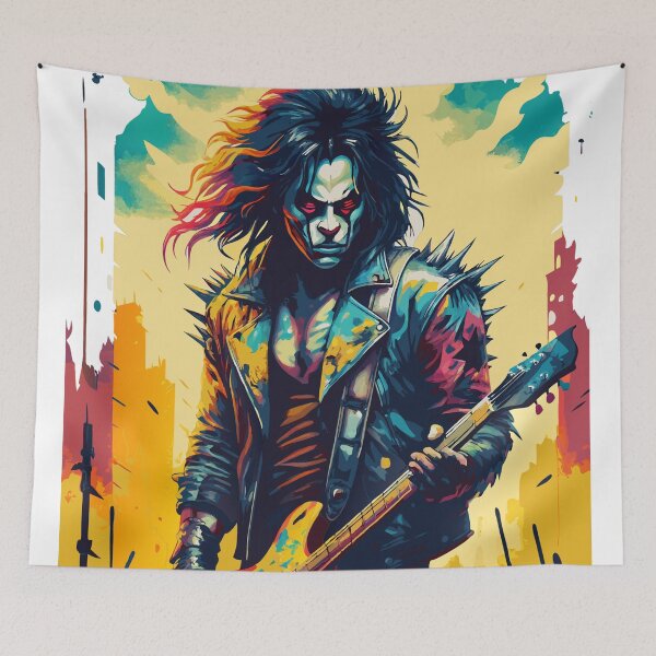 Item preview, A post-apocalyptic horror rock star designed and sold by blindblues50.
