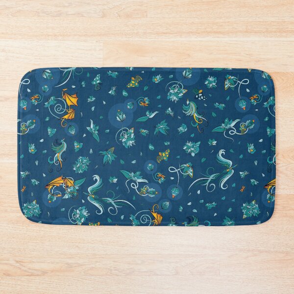 Item preview, Lumintalar – Enchanted Night Forest Scattered Fantasy Pattern designed and sold by DrinnGardt.