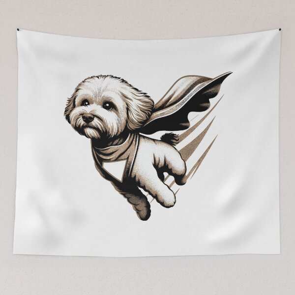 Item preview, Super Dog Maltipoo Moodle Multipoo Cape Gift designed and sold by Pineapple-Tree.