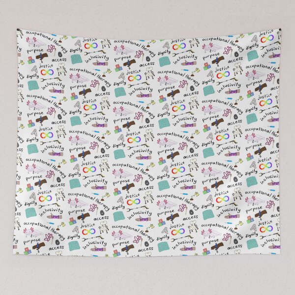 Item preview, Occupational therapy pattern  designed and sold by Lovethatsticks.