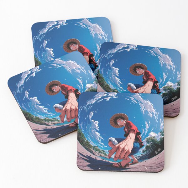 Item preview, Stretching into Adventure (Luffy) designed and sold by DAIKONLINE.