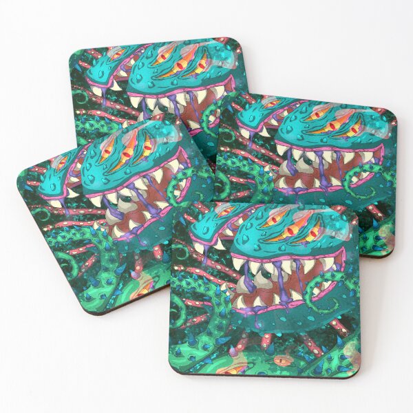 Item preview, Snaggletooth Bloom: Carnivorous Plant Predator Art designed and sold by D-CARNIVAL.