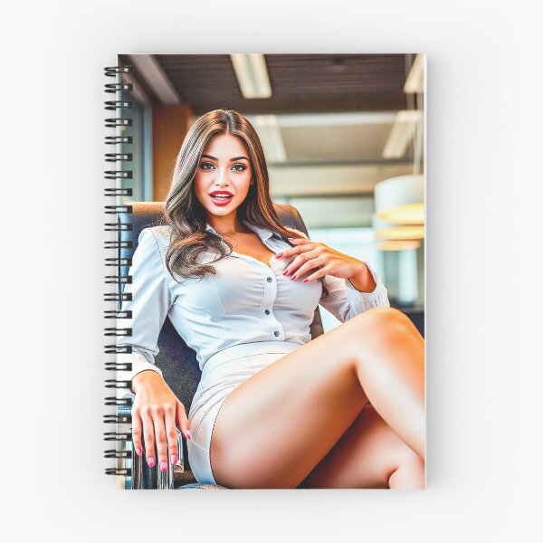 Item preview, Hot secretary sits provocatively in a chair. designed and sold by GermanS.