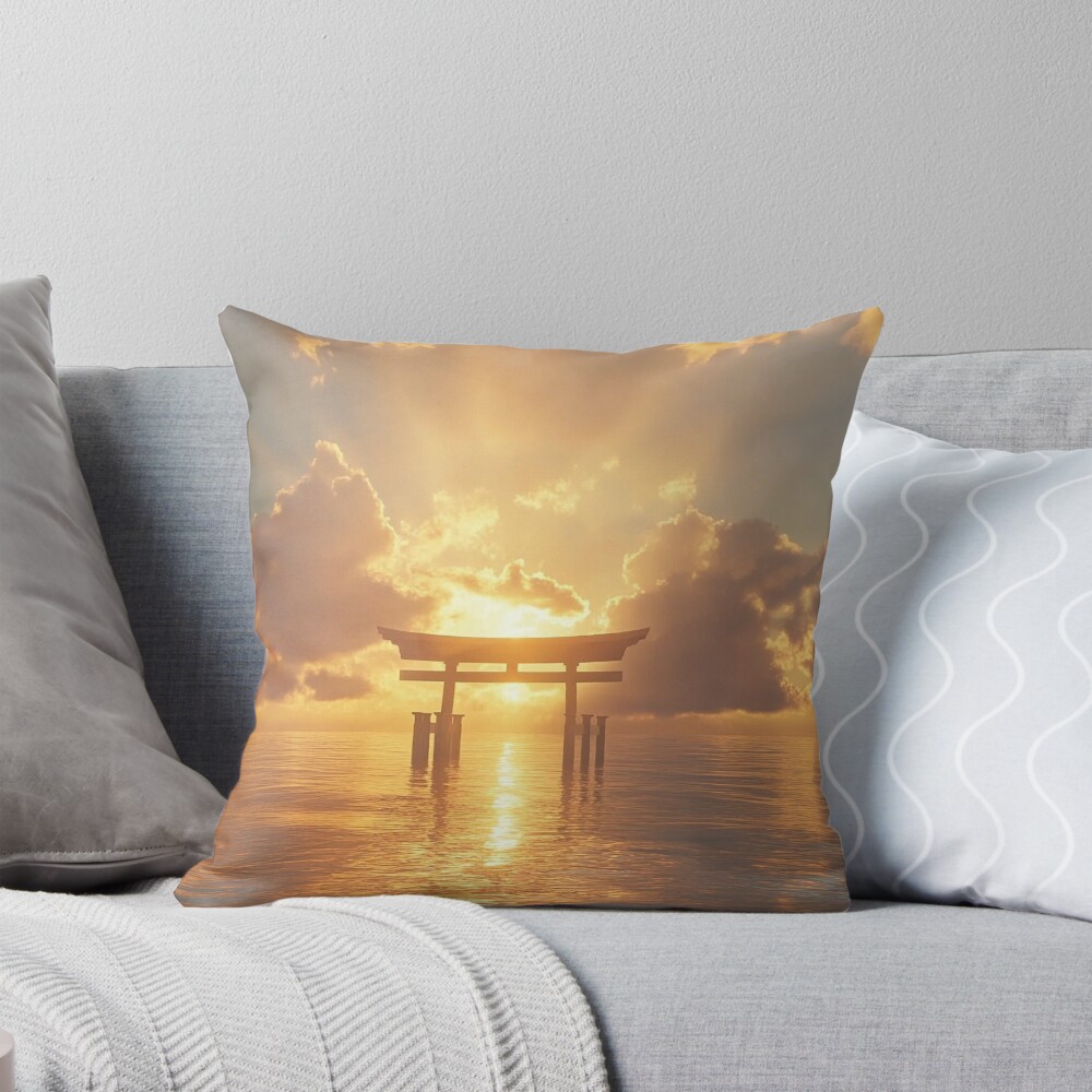 Item preview, Throw Pillow designed and sold by RicoInStudios.