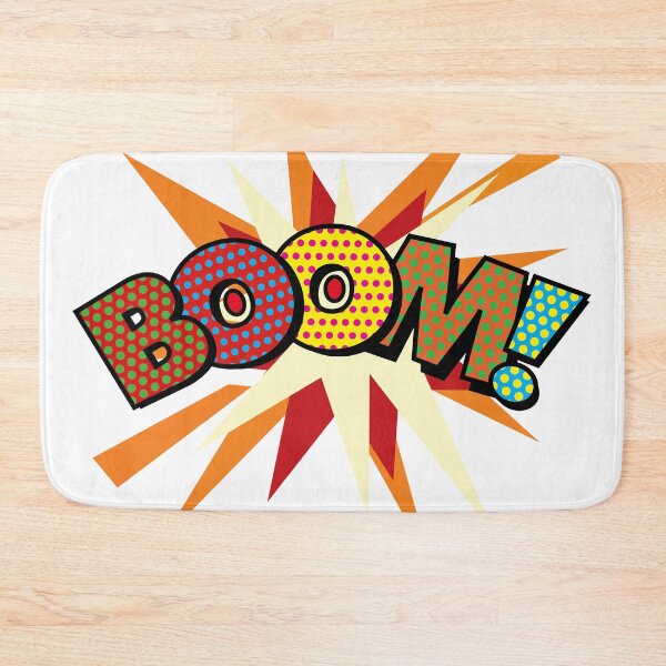 Item preview, BOOM Comic Book Sans Flash Colorful Pop Art Trendy Fun designed and sold by theimagezone.