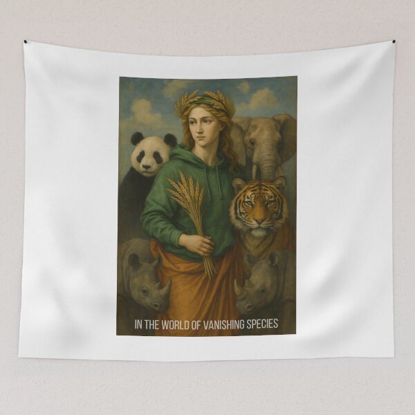Item preview, In The World Of Vanishing Species designed and sold by SurrealArtSzysz.