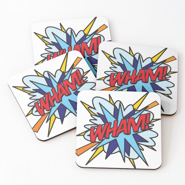 Aperçu de l'œuvre WHAM Bande dessinée Pop Art Flash Moderne Cool créée et vendue par theimagezone.