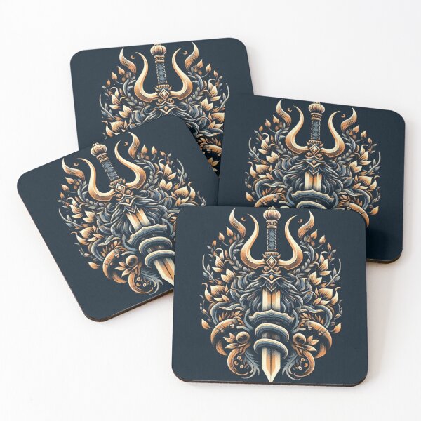 Item preview, “Trishul of Shiva” – Sacred Shiv Trishul Art T-Shirt designed and sold by KumarDesignLab.