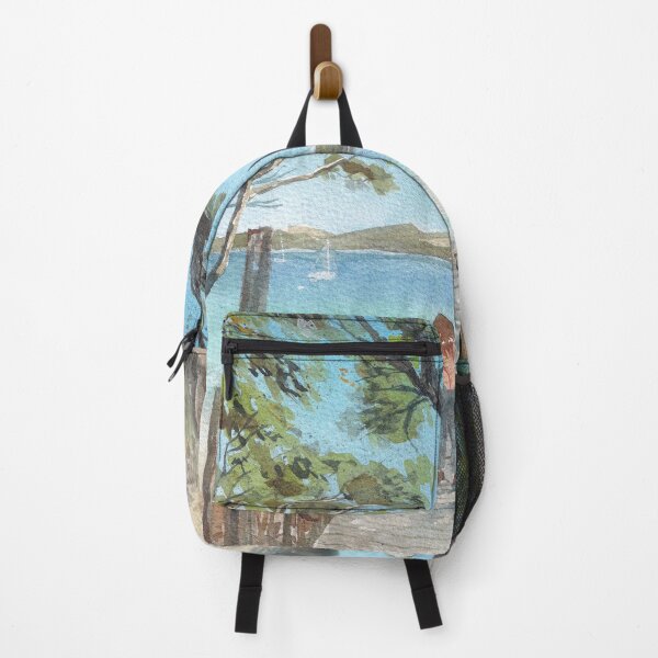 Artikelvorschau, Backpacking Girl und ein Strandausflug entworfen und verkauft von SoupSouka.